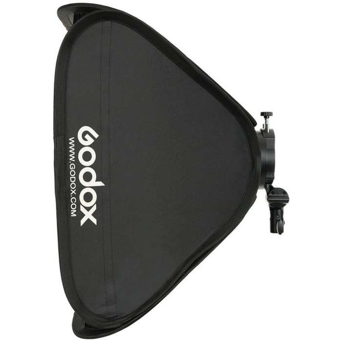 Quick softbox 80x80 a držákem S2 pro externí blesk , Godox SGUV8080