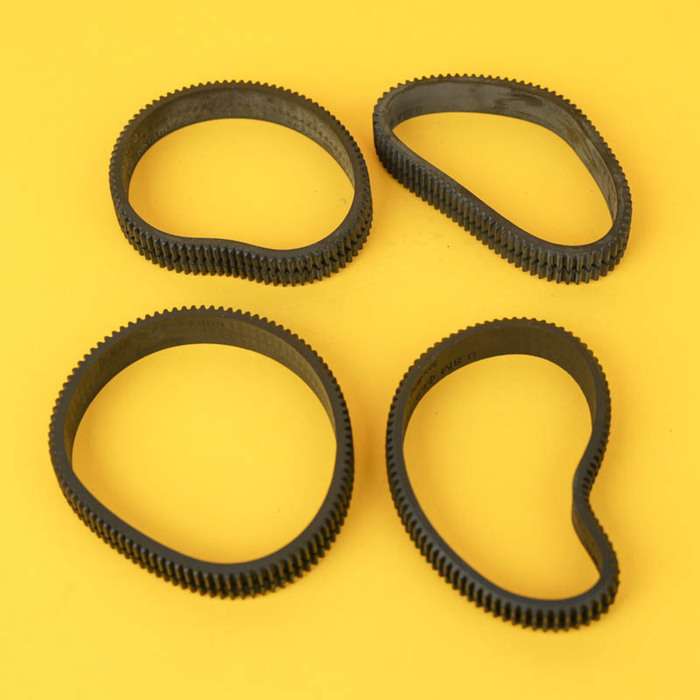 Smallrig sada kroužků pro ruční ostření s rozsahem 62,5-64,5 mm, 66-68 mm, 69-71 mm, 72-74 mm