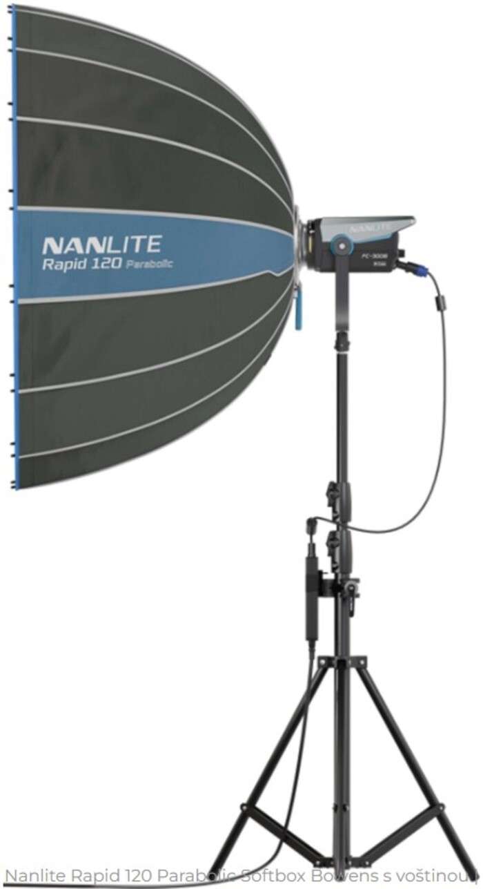 Nanlite  Rapid 120 Parabolic Softbox  Bowens s voštinou | SB-RP120