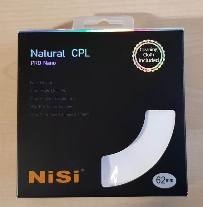 NiSi Filter Circular Polarizer Natural Pro Nano 62mm