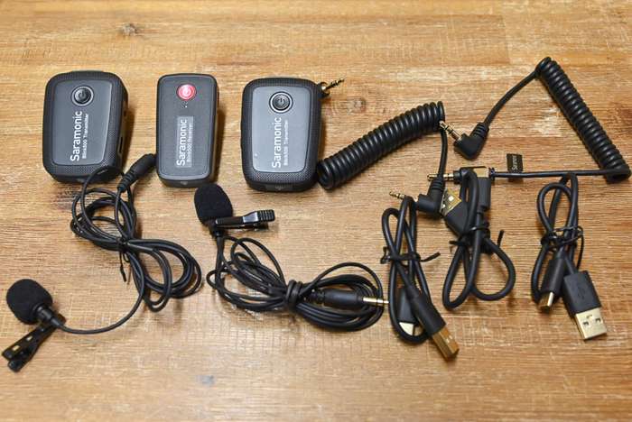 Saramonic blink B2 | bezdrátový audio set 2x mikrofon + přijímač