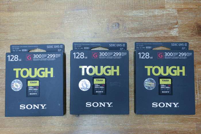 Sony SDXC Tough SF-G 128GB V90 U3 UHS-II  W300 R299 | odolná karta