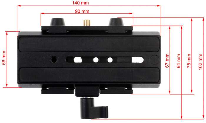 MANFROTTO 357 - videodestička s platformou