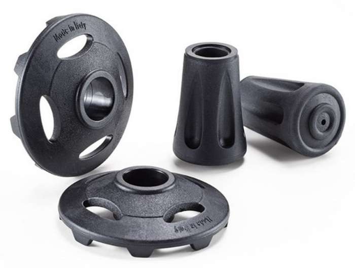 Manfrotto OFF ROAD - WALKING STICK RED, trekingové hole