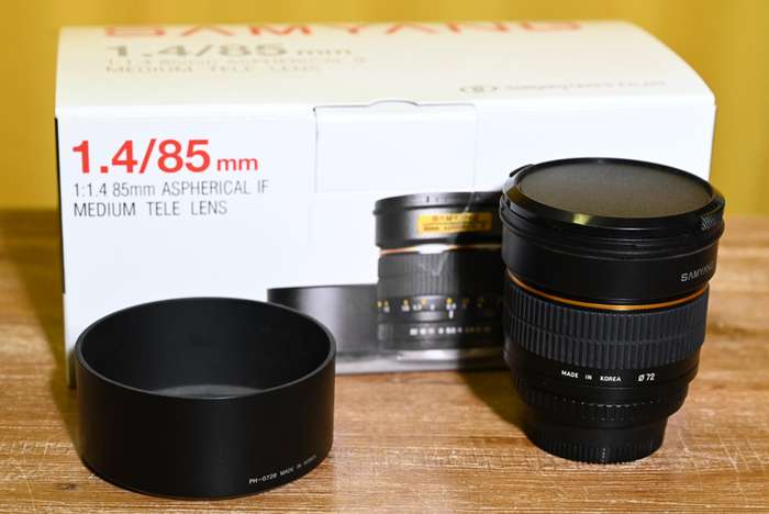 Samyang 85mm 1:1,4 Aspherical IF pro Nikon