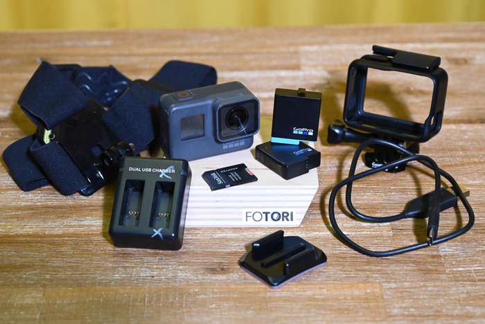 GoPro Hero 6 Black + příslušenství