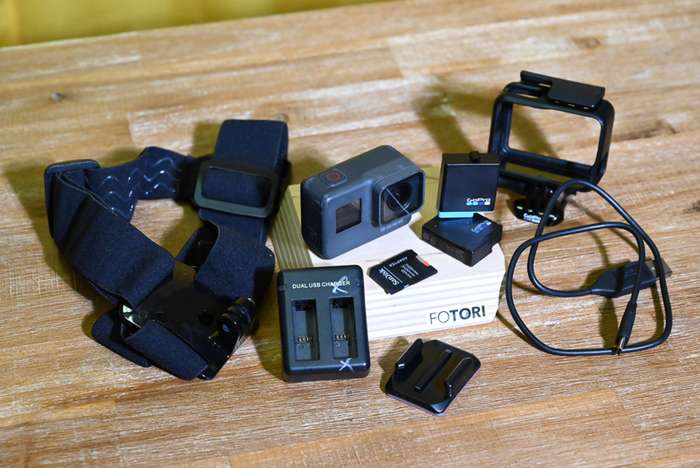 GoPro Hero 6 Black + příslušenství