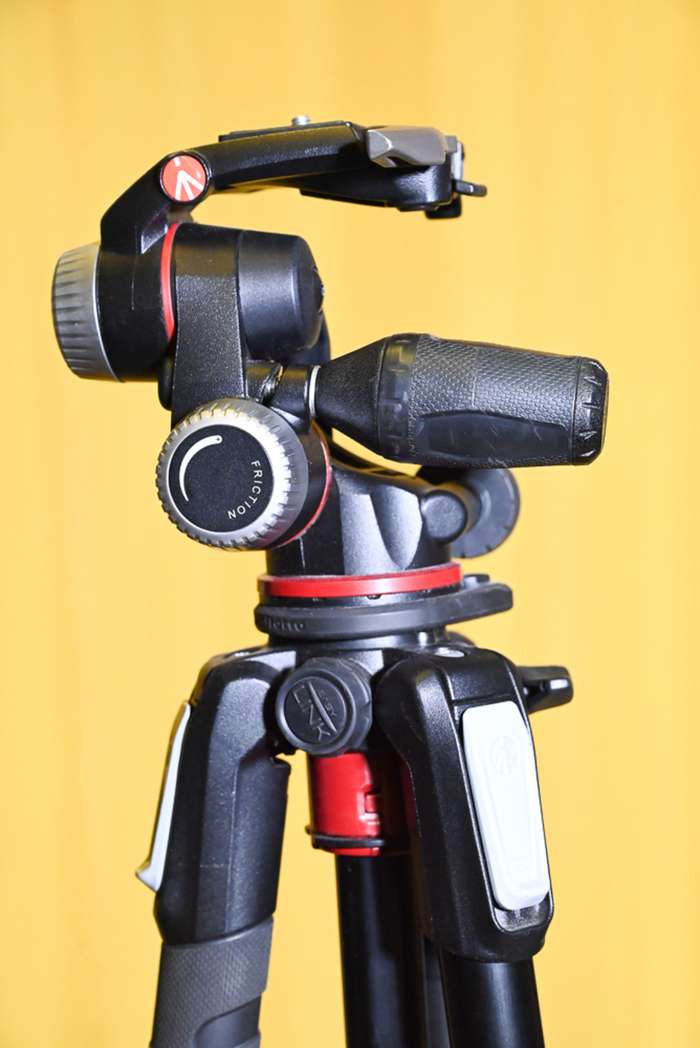 Manfrotto 190 s 3D hlavou MK190XPRO3-3W