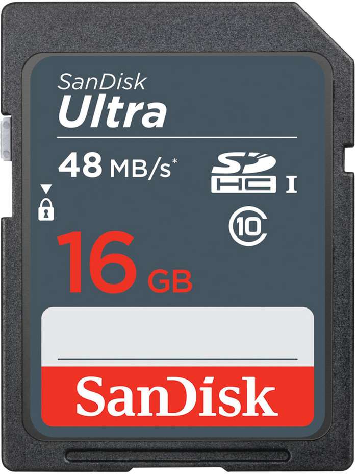 SanDisk SDHC Ultra 16GB 48MB/s UHS-I
