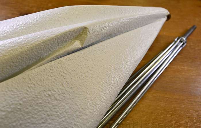 Odrazný oboustranný bíla/ stříbrná deštník Manfrotto 104 cm