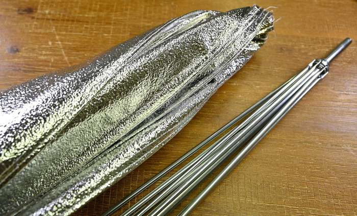 Odrazný oboustranný bíla/ stříbrná deštník Manfrotto 104 cm