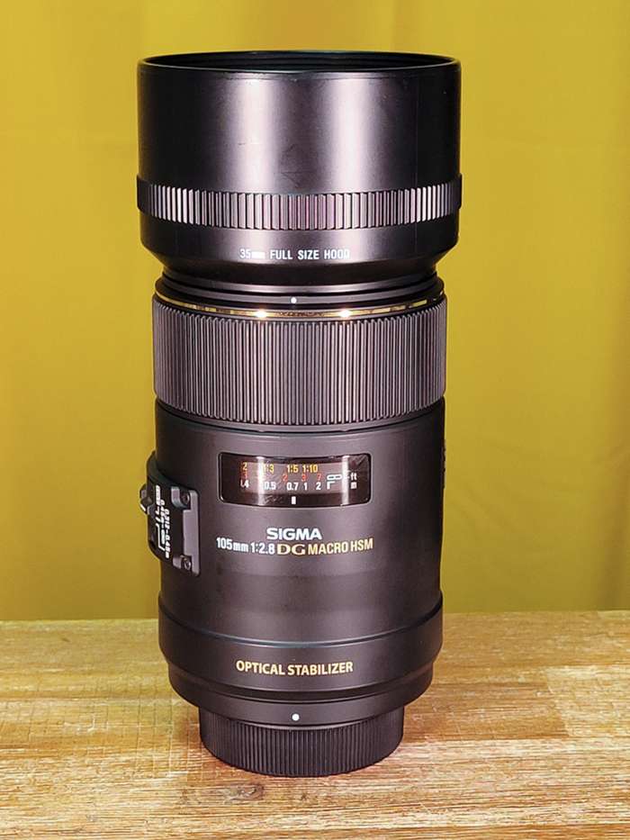 Sigma 105 mm f/2,8 EX DG OS HSM Macro pro Nikon F