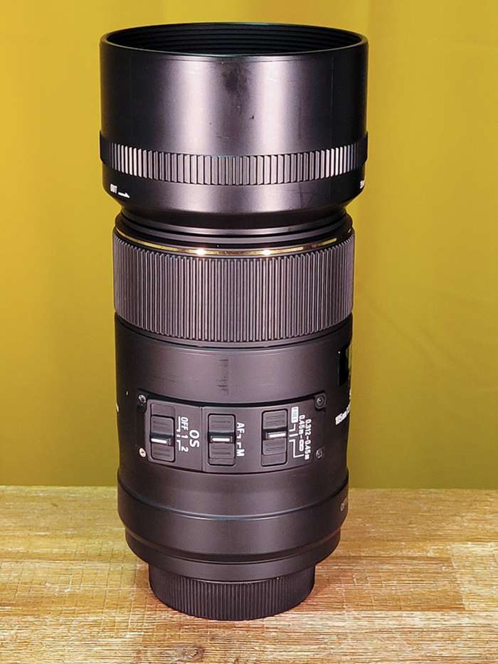 Sigma 105 mm f/2,8 EX DG OS HSM Macro pro Nikon F