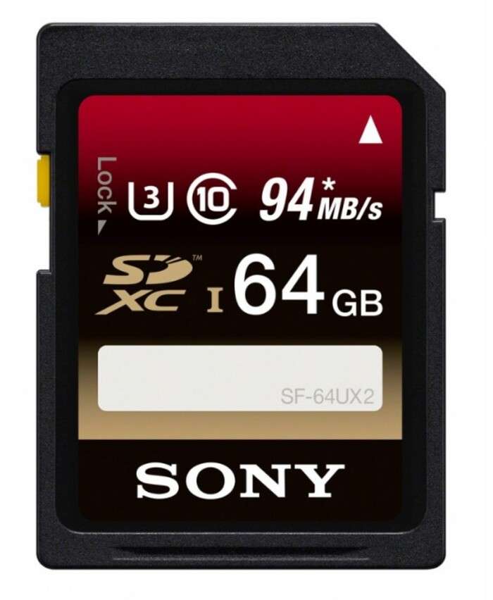 Sony SD karta SF64UX2 64 GB 94MB/s