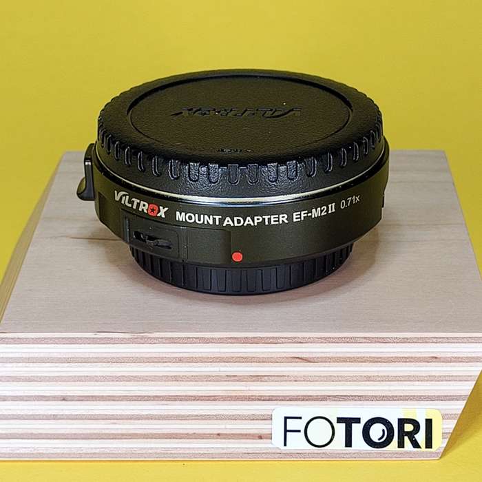 VILTROX EF-M2 II adaptér objektivu Canon EF na tělo MFT Speed Booster 0,71x