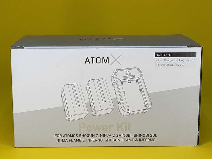 Atomos Atom X |  2x baterie NP-F750 + nabíječka