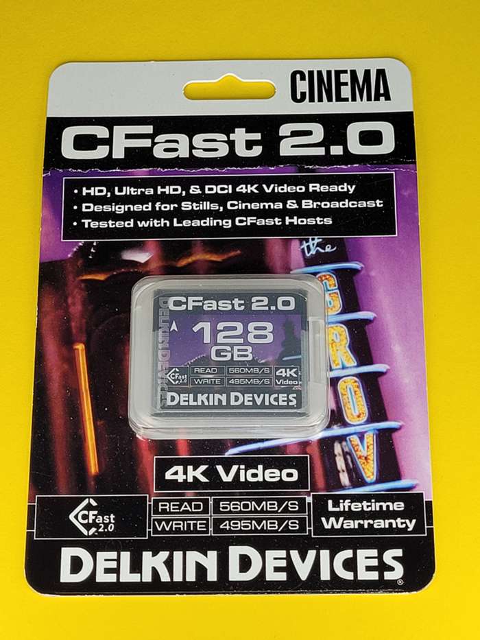 Delkin Devices 128GB Premium CFast 2.0