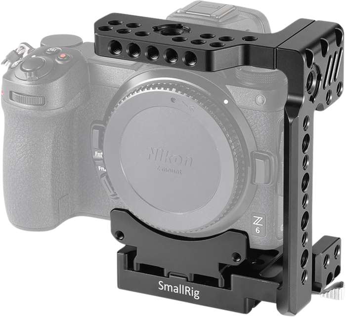 Smallrig Half Cage QR Nikon Z5, Z6/Z7 & Z6II/Z7II CCN2262 | polo klec pro FF Nikon Z