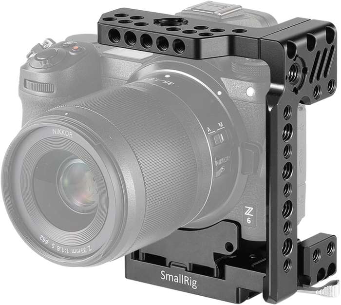 Smallrig Half Cage QR Nikon Z5, Z6/Z7 & Z6II/Z7II CCN2262 | polo klec pro FF Nikon Z