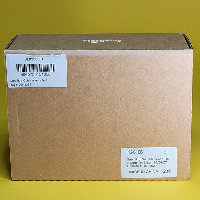 Smallrig Half Cage QR Nikon Z5, Z6/Z7 & Z6II/Z7II CCN2262 | polo klec pro FF Nikon Z