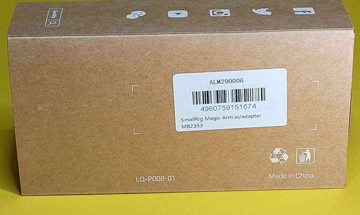 Smallrig 2353 Magic Arm Double Ballh  2x 1/4  +  cold shoe adapter