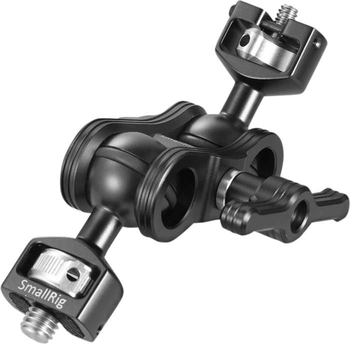 Smallrig 2353 Magic Arm Double Ballh  2x 1/4  +  cold shoe adapter