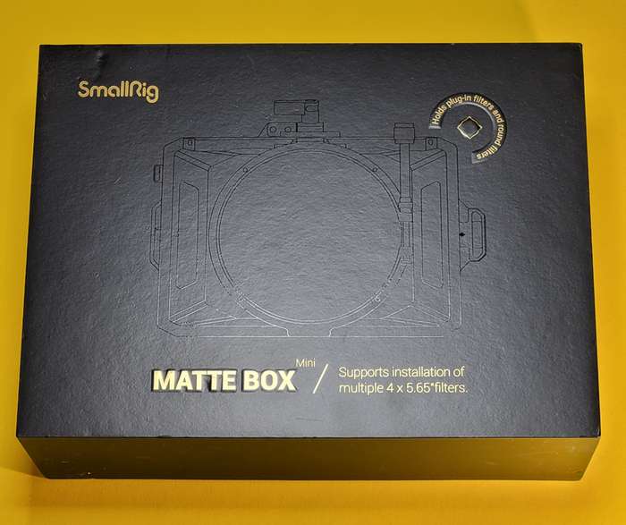 Smallrig 3196 mini matte box | pro 4x5.65 filtry