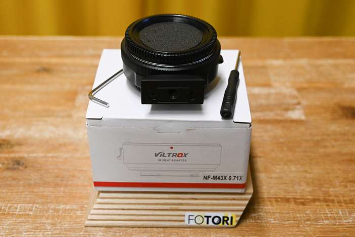 VILTROX NF-M43X 0.71x Speedbooster  Nikon F na  m 4/3