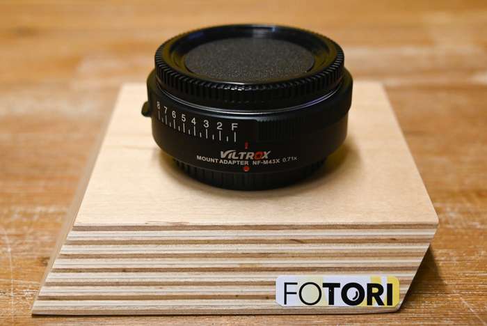 VILTROX NF-M43X 0.71x Speedbooster  Nikon F na  m 4/3