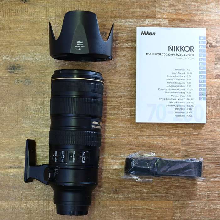 Nikon AF-S Nikkor 70-200mm f/2.8G ED VR II | 20414486