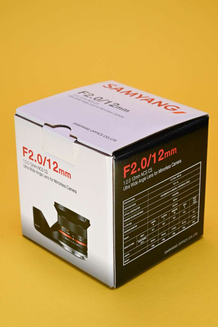 Samyang 12 mm f/2,0 NCS CS pro Sony E | CIP20871