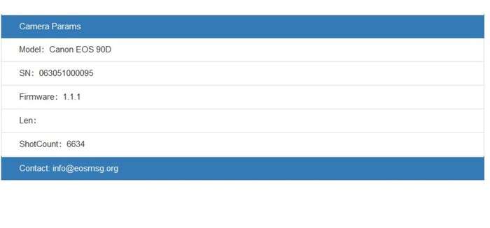 Canon EOS 90D | 063051000095