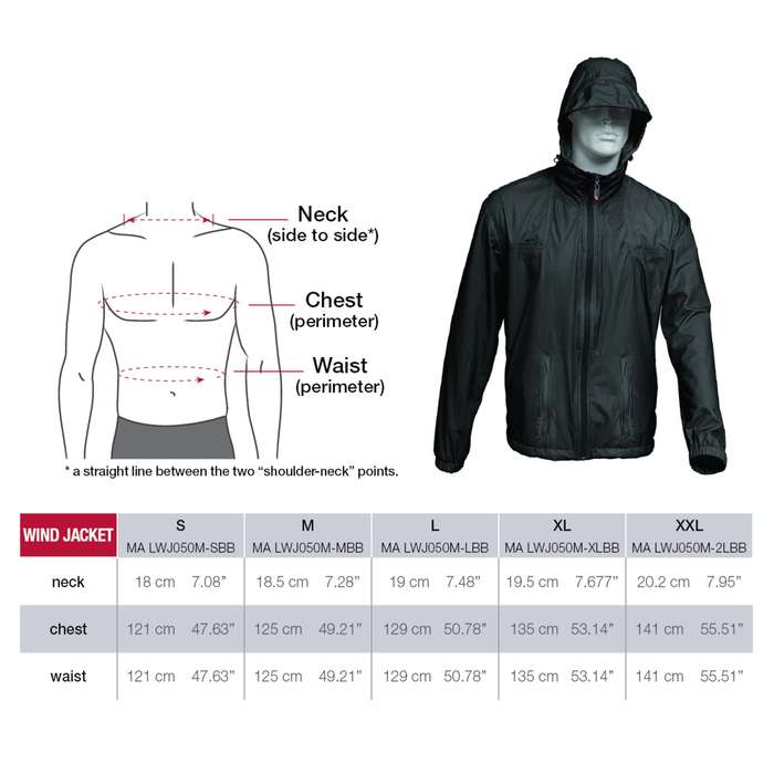 Manfrotto LINO LWJ050M-LBB Apparel Bunda velikosti L