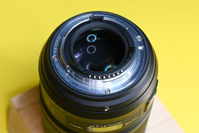 Tokina Opera 50 mm f/1,4 FF pro Nikon F