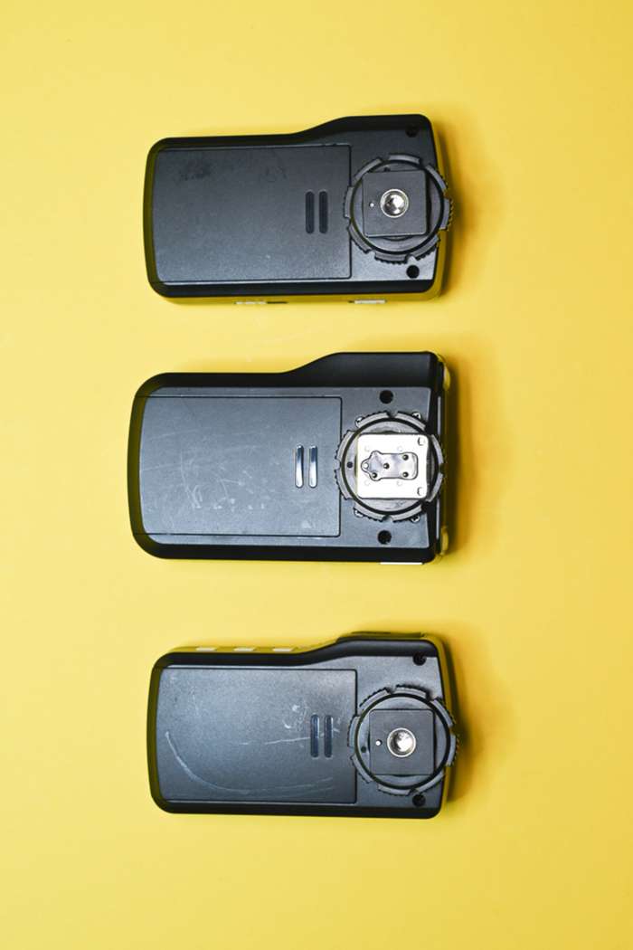 pixel king  rádiový odpalovač + 2x přijímač blesku pro Nikon i-TTL