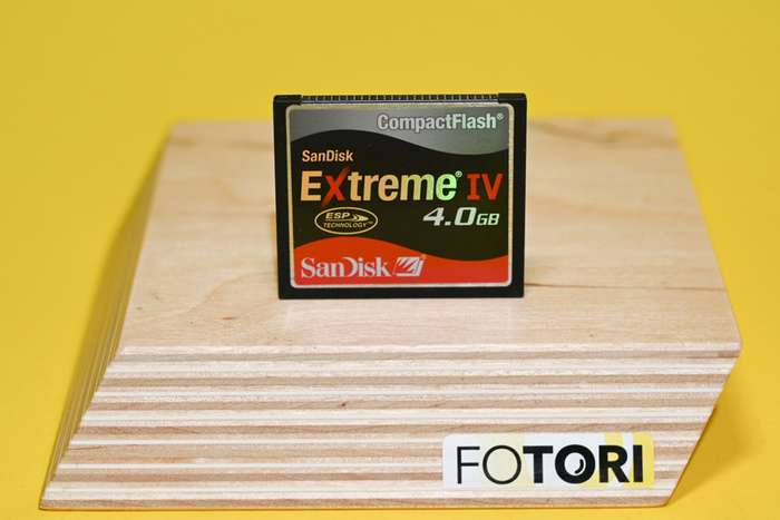 Sandisk Extreme CF karta 4 GB