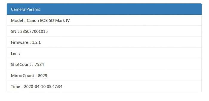 Canon EOS 5D Mark IV