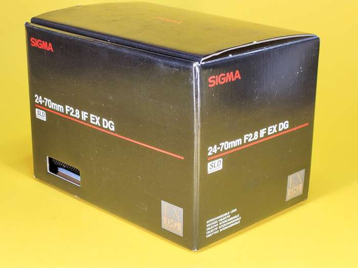 Sigma 24-70mm f/2,8 IF EX DG HSM pro Nikon | 13394152