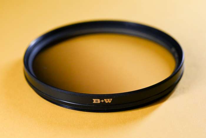 B+W graduální filtr šedý 25% 72mm