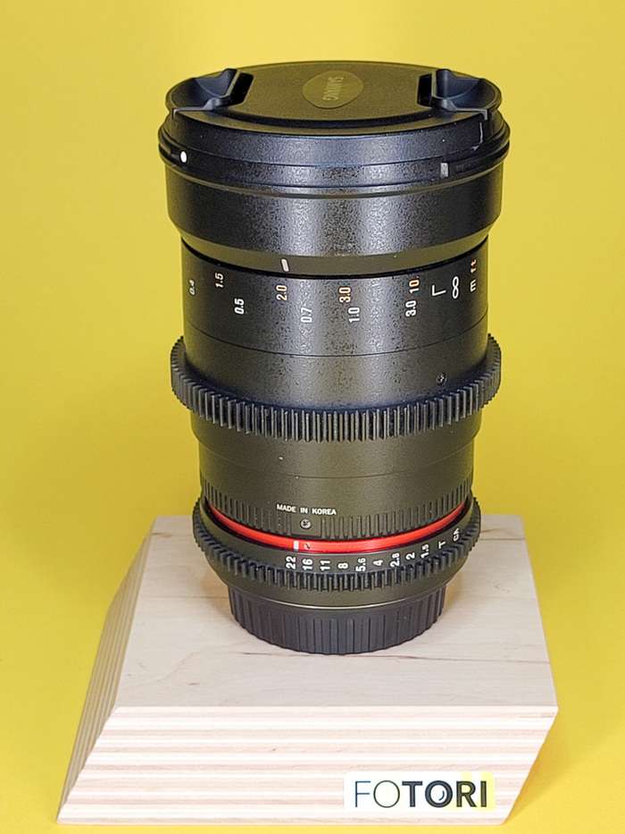 Samyang 35mm T1.5 VDSLR MKII pro Canon EF | Bjp13154