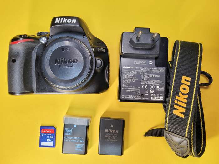 Set Nikon D5100  + 18-55 mm f/3,5-5,6 G AF | náhr. baterie + 16 Gb karta | 6758063 | 52918377