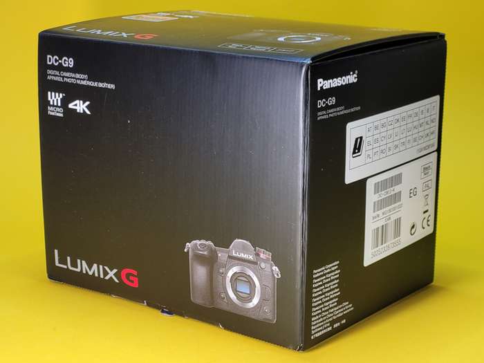 Panasonic Lumix DC-G9 + battery grip DMW-BGG9
