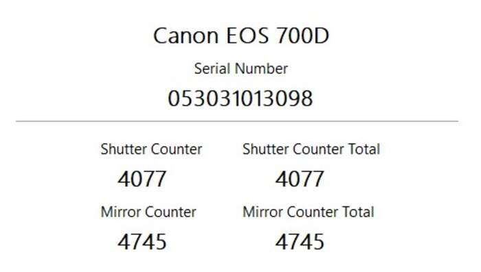 Canon EOS 700D I 053031013098