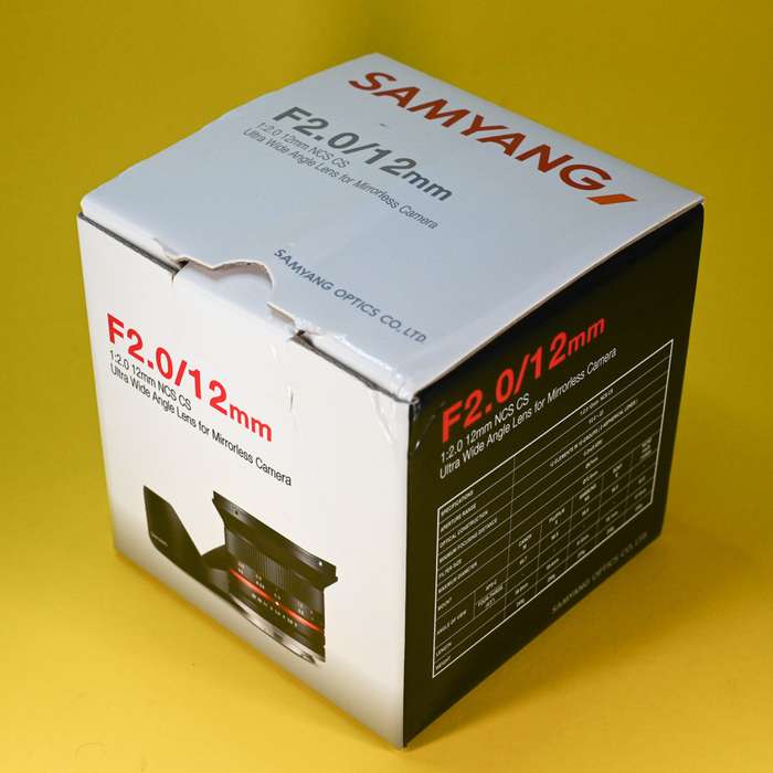 Samyang 12 mm f/2,0 NCS CS pro Sony E | p316l0032