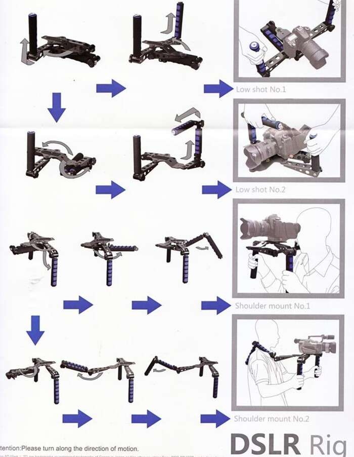 Kamerový rig Spider