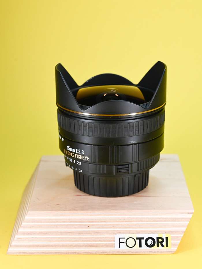 Sigma 15 mm f/2,8 EX DG DIAGONAL FISHEYE pro Nikon