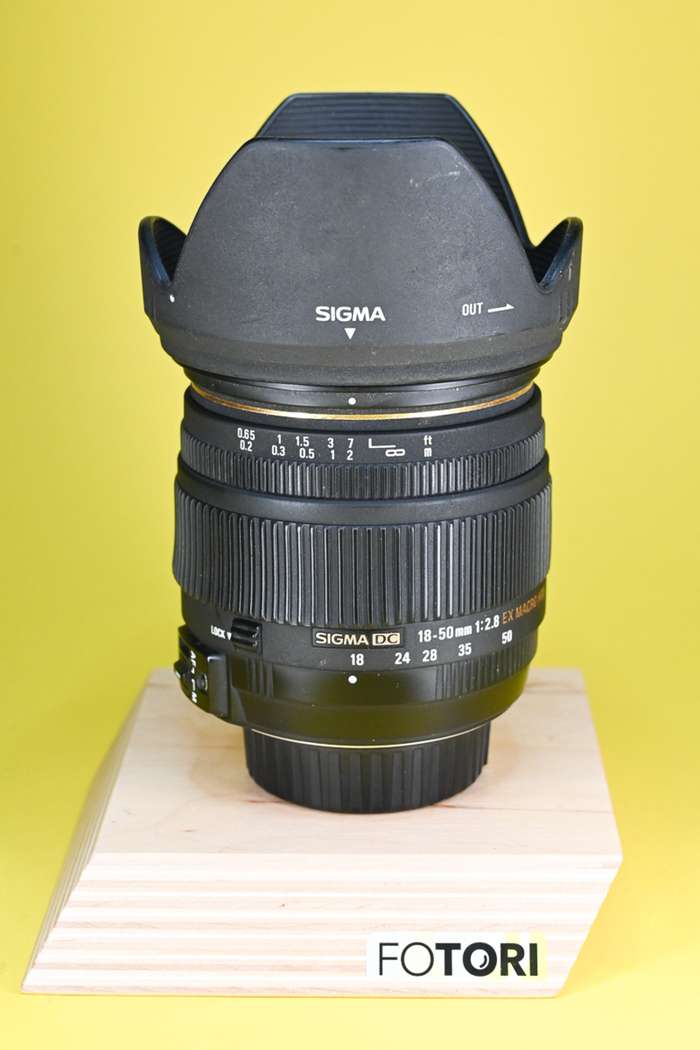 Sigma 18-50 mm F/2,8 EX DC Macro HSM pro Nikon | 1006399