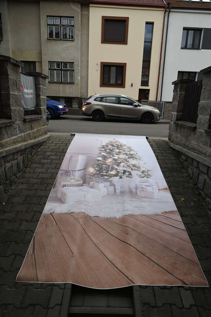 Fotopozadí spojené - motiv Vánoce