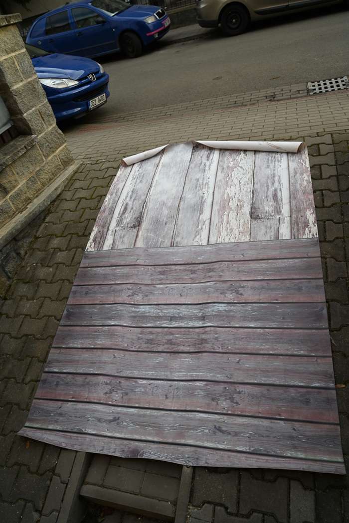 Fotopozadí spojené - motiv prkna