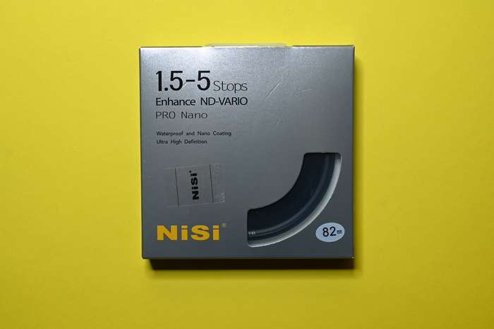 Nisi Filter ND-Vario 1,5-5 Stops Pro Nano 82 mm | rozbaleno